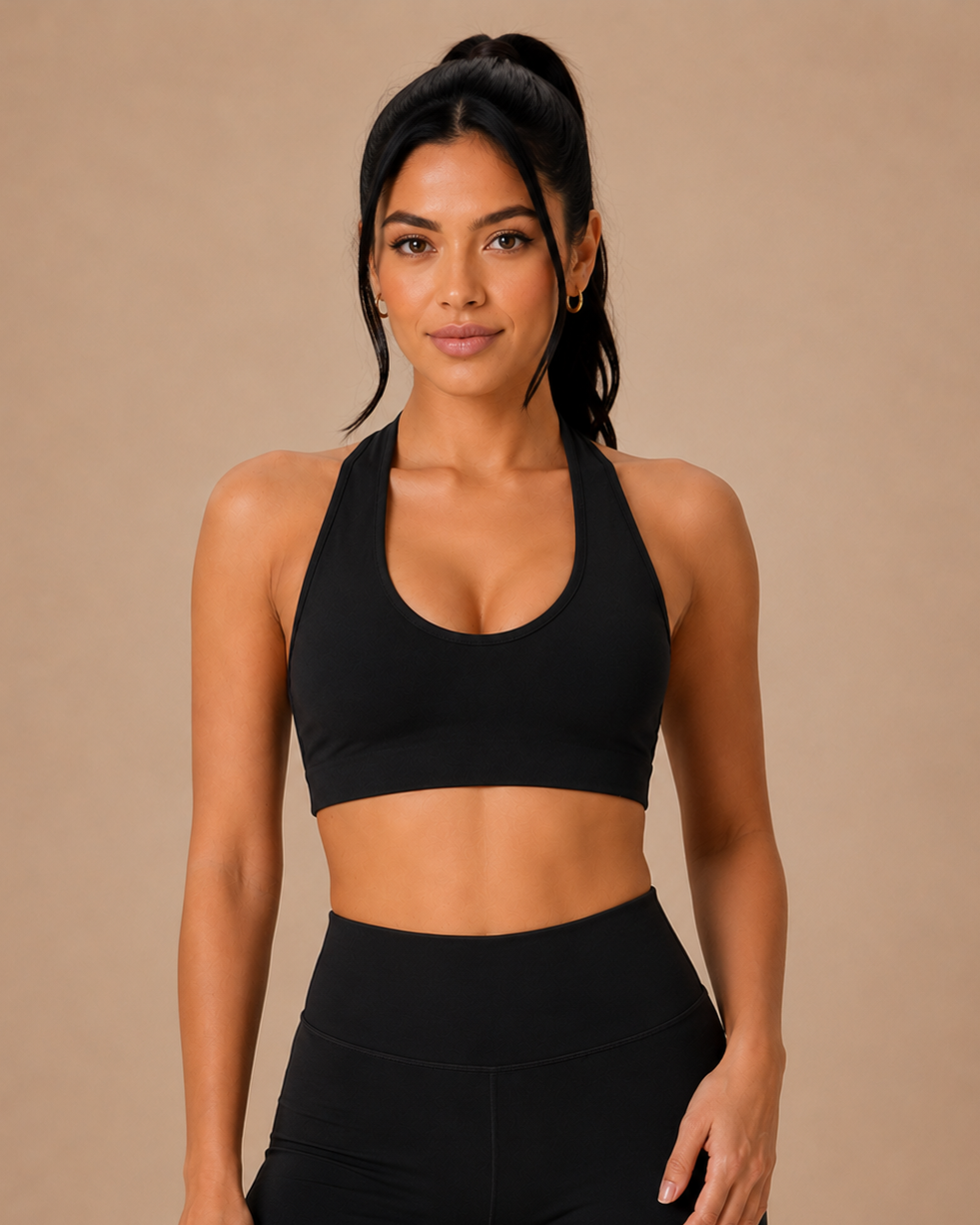 Sculpt Halter Bra