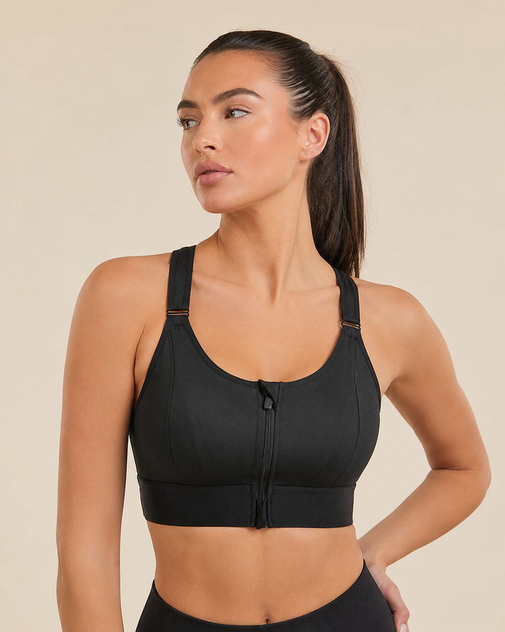 Secure Zip Bra