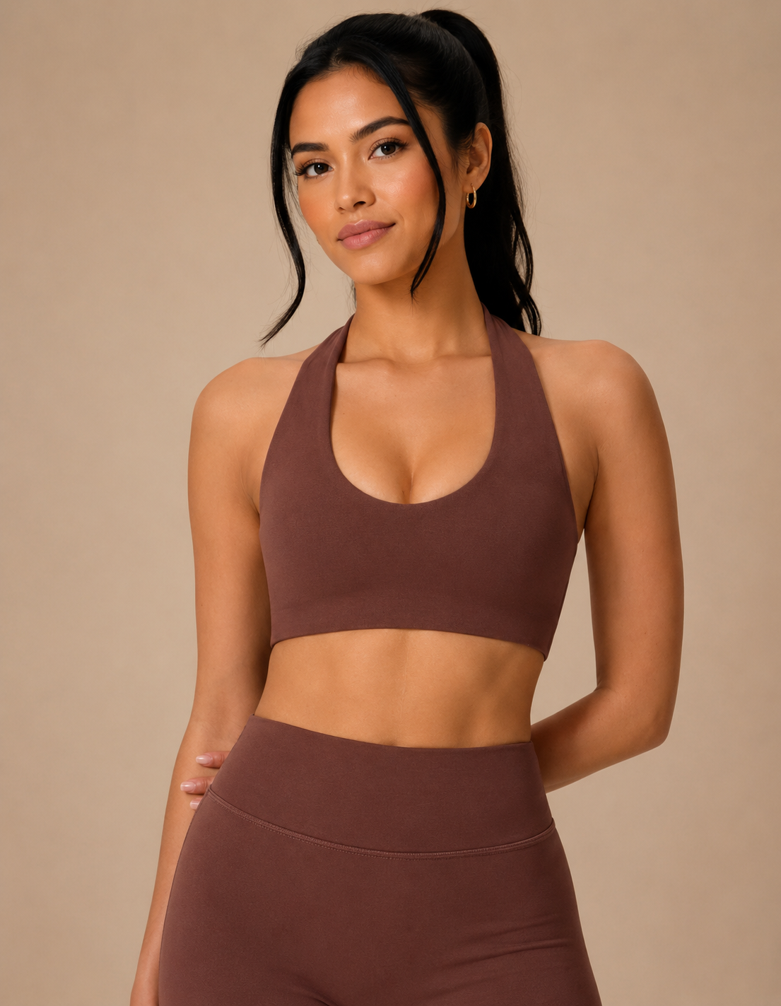 Sculpt Halter Bra