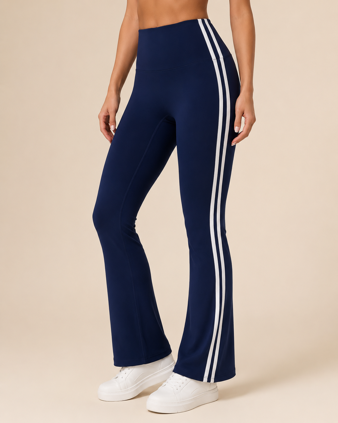 Stripe Flare Leggings